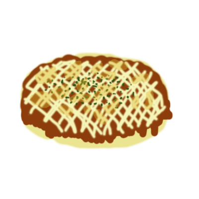 お好み焼きのイラスト