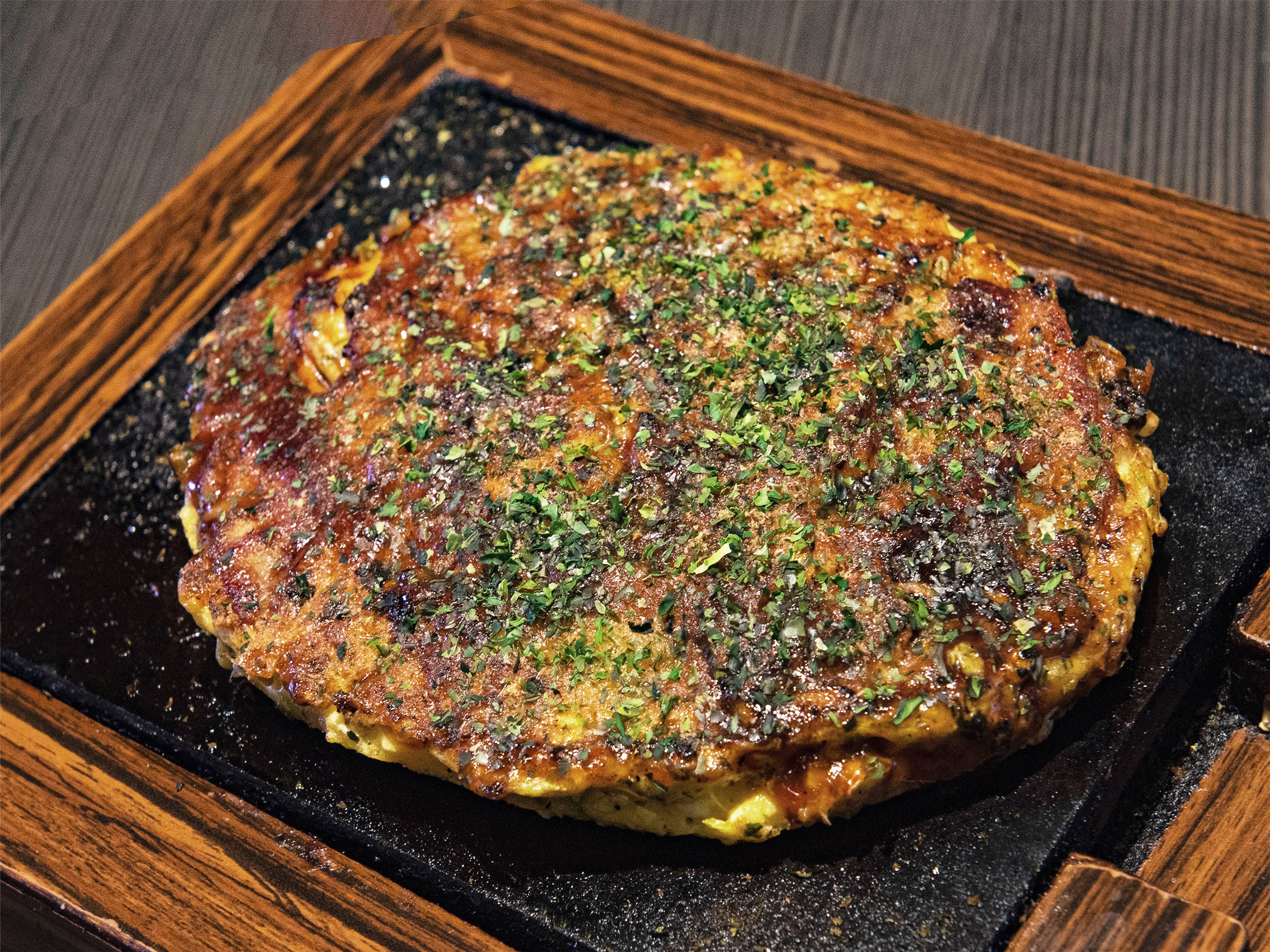 チャンポンねぎ焼き